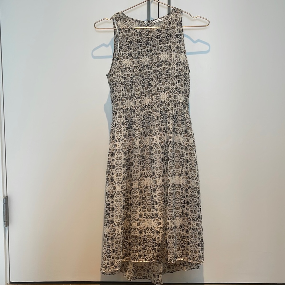 Club Monaco Silk Midi Dress - Size 4